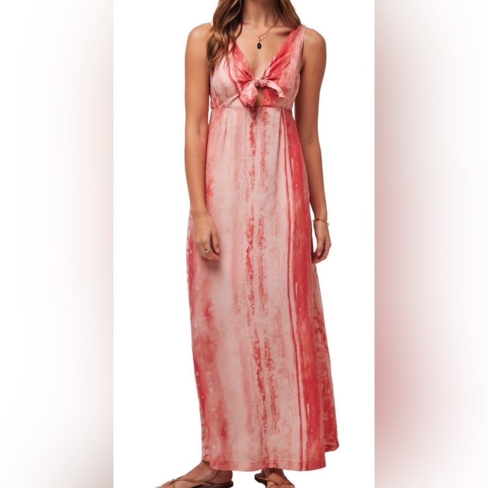 Travis Mathew City to Shore Pink Maxi Dress - Picture 7 of 9
